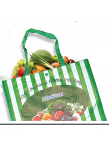Chemical reducing fruit and veggie bag