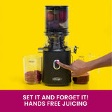 *New*Omega OMJCSMVBBK13 Time Saving Cold Press Batch Juicer *Due 10AUG*
