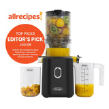 *New*Omega OMJCSMVBBK13 Time Saving Cold Press Batch Juicer *Due 10AUG*