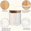 Set of 12 spice jars thickened high borosilicate glass 6x8cm.
