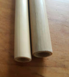 2 x Natural Bamboo straws