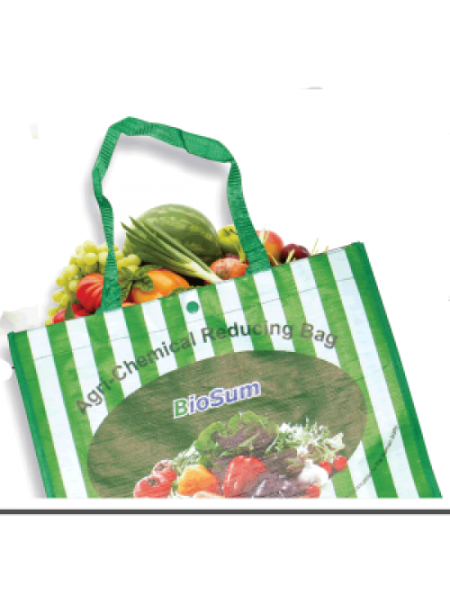 Chemical reducing fruit and veggie bag